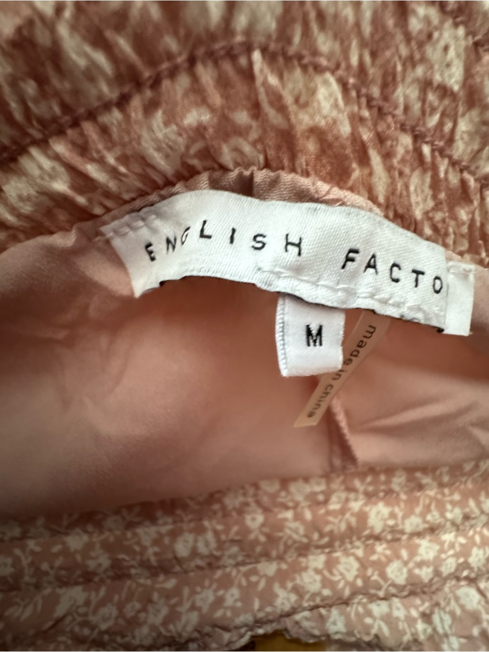 English Factory Pink Floral Maxi Skirt - Picture 4 of 5